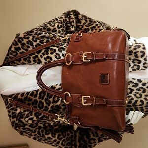 Dooney & Bourke Florentine Bristol Satchel Chestnut bag